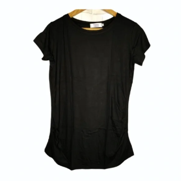 Happy Mama Boutique | Tops | Happy Mama Maternity Black Short